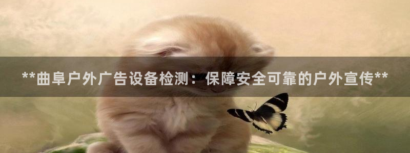 杏宇平台登录方法：**曲阜户外广告设备检测：保障安全可靠的户外宣传**