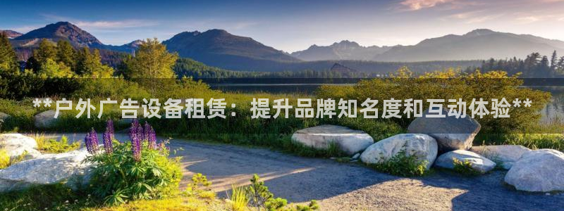 杏宇官方平台官网入口：**户外广告设备租赁：提升品牌知名度和互动体验**