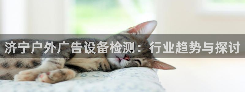 杏宇平台主管：济宁户外广告设备检测：行业
