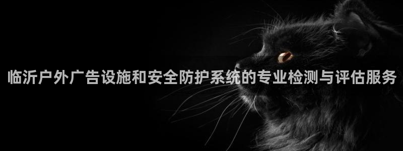 杏宇平台代理怎么样可靠吗：临沂户外广告设施和安全防护系统的专业检测与评估服务