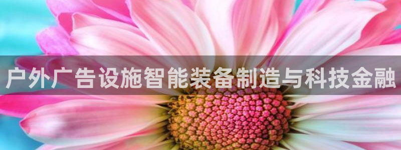 杏宇平台招商：户外广告设施智能装备制造与科技金融