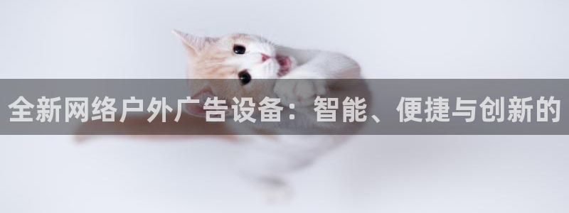 杏宇平台注册地址：全新网络户外广告设备：