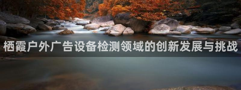 杏宇官方平台官网：栖霞户外广告设备检测领域的创新发展与挑战